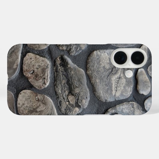 Coques Case-Mate iPhone Michigan Petoskey Stones (Verso (horizontal))