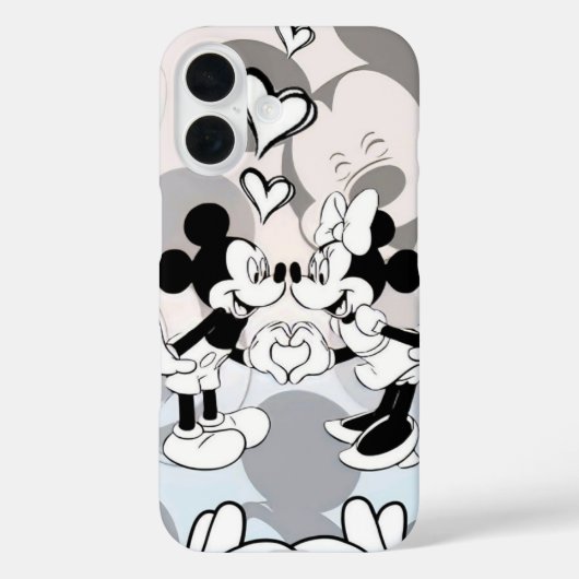 Coques Case-Mate iPhone Mickey et Mini (Verso)