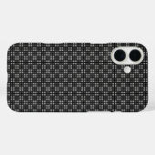 Coques Case-Mate iPhone Micro À damiers noir Coque-Mate à peine là Apple (Verso (horizontal))