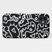 Coques Case-Mate iPhone microbes (Dos (Horizontal))