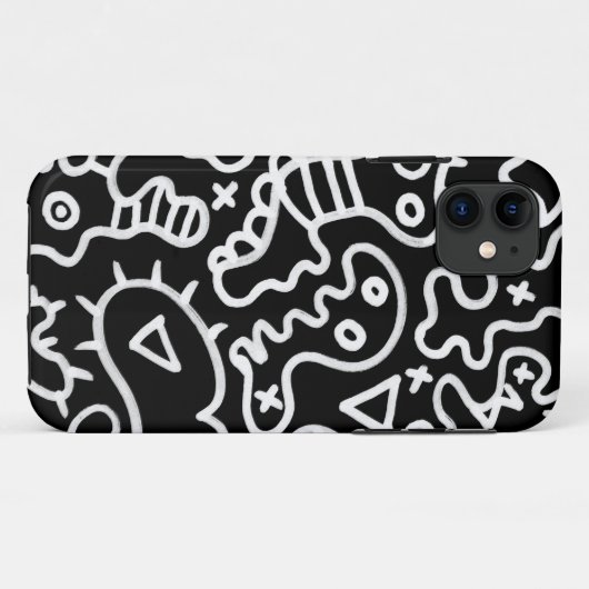 Coques Case-Mate iPhone microbes (Dos (Horizontal))