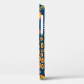 Coques Case-Mate iPhone Microorganismes Bleu foncé : Motif de biologie (Verso / Gauche)