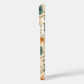 Coques Case-Mate iPhone Mid Century Modern Starburst Pattern (Verso / Gauche)