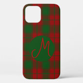 Coques Case-Mate iPhone Middleton Tartan Monogrammé (Verso)