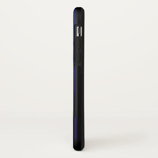 Coques Case-Mate iPhone Midnight Blue Unique Moderne Motif Cool (Dos/Gauche)