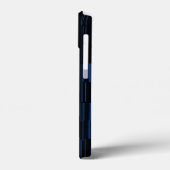 Coques Case-Mate iPhone Midnight Blue Unique Moderne Motif Cool (Verso / Gauche)