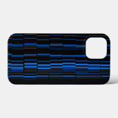 Coques Case-Mate iPhone Midnight Blue Unique Moderne Motif Cool (Verso (horizontal))