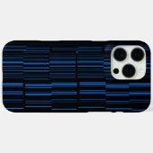 Coques Case-Mate iPhone Midnight Blue Unique Moderne Motif Cool (Verso (horizontal))