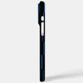 Coques Case-Mate iPhone Midnight Blue Unique Moderne Motif Cool (Verso / Gauche)