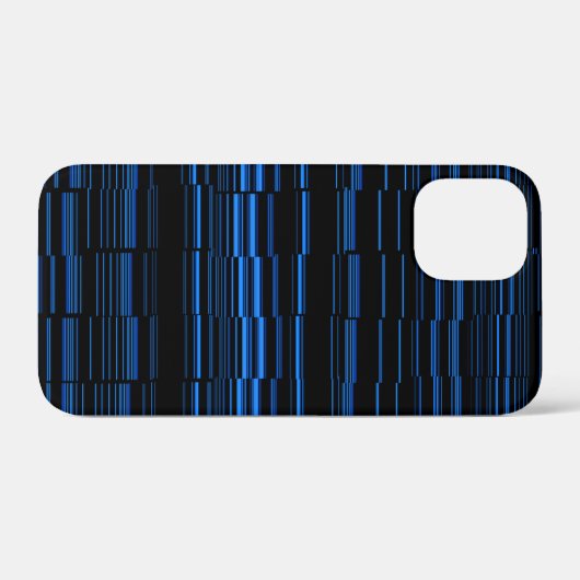 Coques Case-Mate iPhone Midnight Blue Unique Moderne Motif Cool (Verso (horizontal))