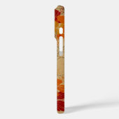 Coques Case-Mate iPhone Midnight Garden Hawaii Faux Wood Red (Verso / Gauche)