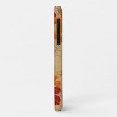 Coques Case-Mate iPhone Midnight Garden Hawaii Red Faux Wood (Dos/Gauche)