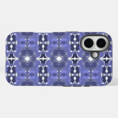 Coques Case-Mate iPhone Midnight Indigo Kaleidoscope  (Verso (horizontal))