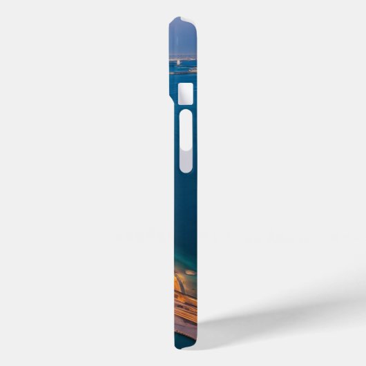 Coques Case-Mate iPhone "Midnight Marina : Premium iPhone 15 Coque" (Verso / Gauche)