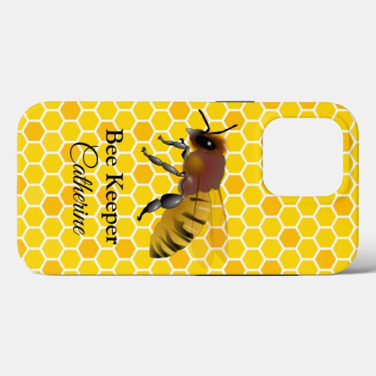 Coques Case-Mate iPhone Miel Bee (Verso (horizontal))