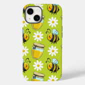 Coques Case-Mate iPhone Miel d'abeille jaune | iPhone 14 Coque-Mate (Verso)