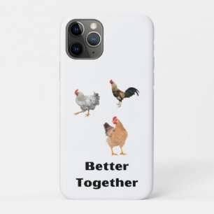 Case-Mate iPhone Case Mieux Ensemble. poulets, humour, drôle