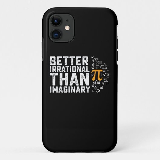 Coques Case-Mate iPhone Mieux irrationnel que les mathématiques imaginaire (Dos)