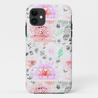 Coque Case-Mate Pour iPhone Mignon aztéque floral pastel coloré