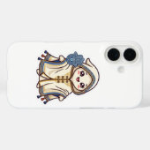 Coques Case-Mate iPhone Mignon Barnous Marocain Kawaii et Main de Khamsa (Verso (horizontal))