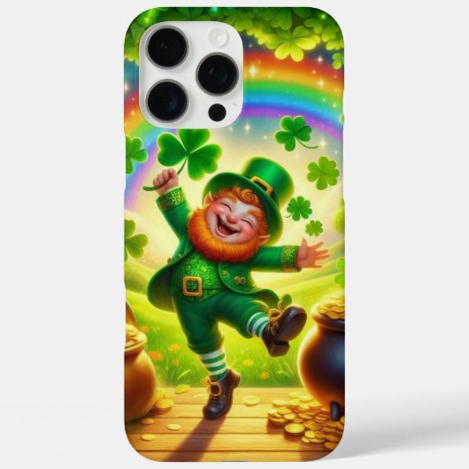 Coques Case-Mate iPhone Mignon lutin magique de la Saint-Patrick (Verso)