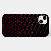 Coques Case-Mate iPhone Mignon monstre visage ovni  (Verso (horizontal))