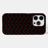 Coques Case-Mate iPhone Mignon monstre visage ovni (Verso (horizontal))