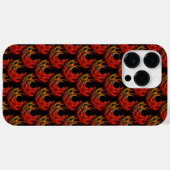 Coques Case-Mate iPhone Mignon motif d'art abstrait élégant boho moderne # (Verso (horizontal))