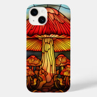 mignon motif de champignons tachés
