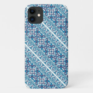Case-Mate iPhone Case Mignon motifs décoratifs ukrainiens bleus design