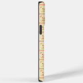 Coques Case-Mate iPhone Mignon ours en peluche en patchwork miel (Verso / Droite)