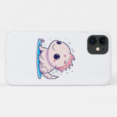 Coques Case-Mate iPhone mignon philosophe axolotl (Dos (Horizontal))