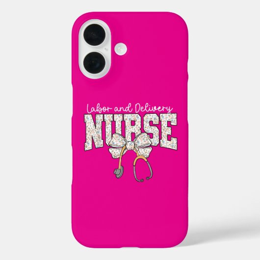 Coques Case-Mate iPhone Mignon stéthoscope d'infirmière de travail et d'ac (Verso)