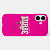 Coques Case-Mate iPhone Mignon stéthoscope d'infirmière de travail et d'ac (Verso (horizontal))