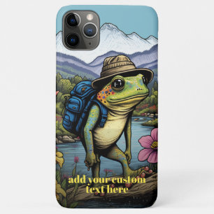 Case-Mate iPhone Case Mignon Voyageur Grenouille Cottagecore Fleur Sauva