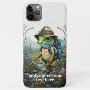 Case-Mate iPhone Case Mignon Voyageur Grenouille Cottagecore Fleur Sauva