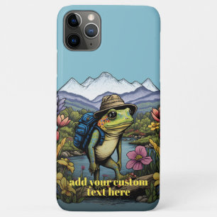 Case-Mate iPhone Case Mignon Voyageur Grenouille Cottagecore Fleur Sauva