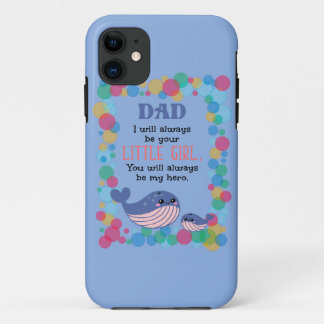 Case-Mate iPhone Case Mignonne Baleine Papa Je Serai Toujours Votre Peti