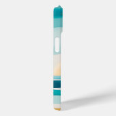 Coques Case-Mate iPhone Mignonne Boho Gold Abstrait Paysage De Plage Avec  (Verso / Droite)