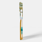 Coques Case-Mate iPhone Mignonne Boho Gold Abstrait Paysage De Plage Avec  (Verso / Gauche)