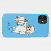 Coques Case-Mate iPhone Mignonne brebis avec blouson (Dos (Horizontal))