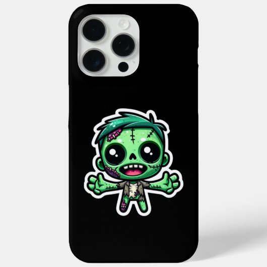 Coques Case-Mate iPhone Mignonne, drôle de zombie (Verso)