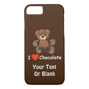 Etui iPhone Case-Mate Mignonne I Coeur (Amour) Chocolat Teddy Ours