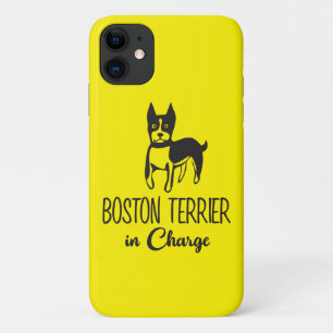 Case-Mate iPhone Case Mignonne maman de chien Terrier de Boston, fourrur