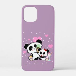 Case-Mate iPhone Case Mignonne Mère Fille Panda Ours Pique-nique par Lea