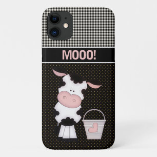 Case-Mate iPhone Case Mignonne MOOO ! Ferme à seau de vache et de lait
