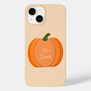 Coque Pour iPhone 14 Mignonne Orange Genre Neutre Citrouille Genre Révé