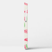 Coques Case-Mate iPhone Mignonne pastèque : motif d'aquarelle transparente (Verso / Gauche)