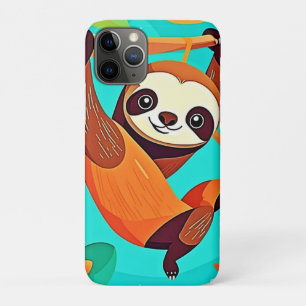 Case-Mate iPhone Case Mignonne Sloth pendue dans la jungle