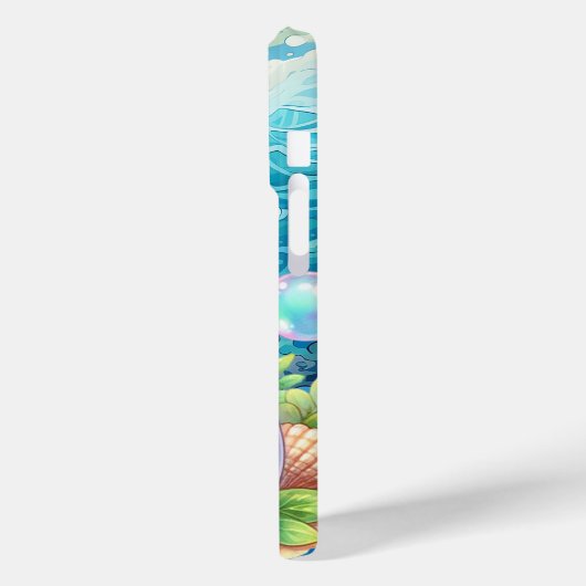 Coques Case-Mate iPhone Mignonne tortue de mer (Verso / Gauche)